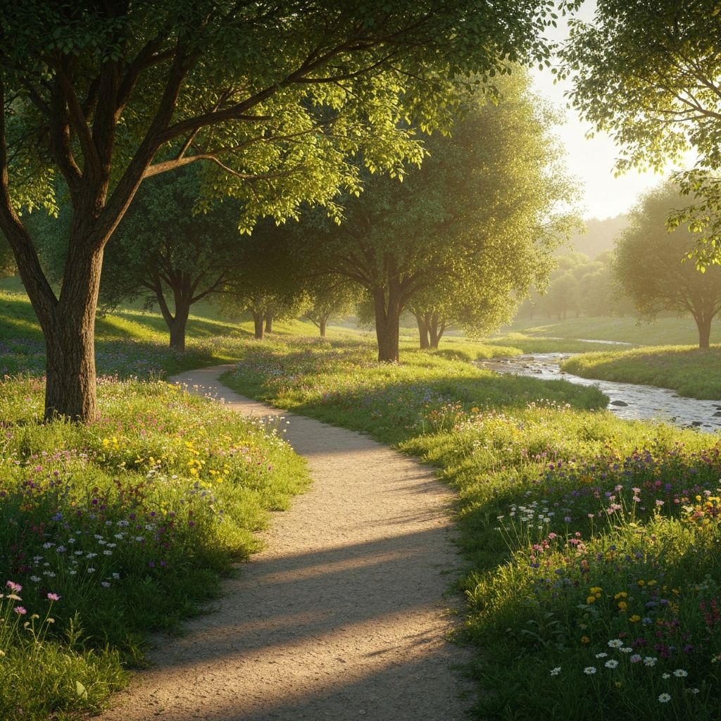 Peaceful outdoor setting