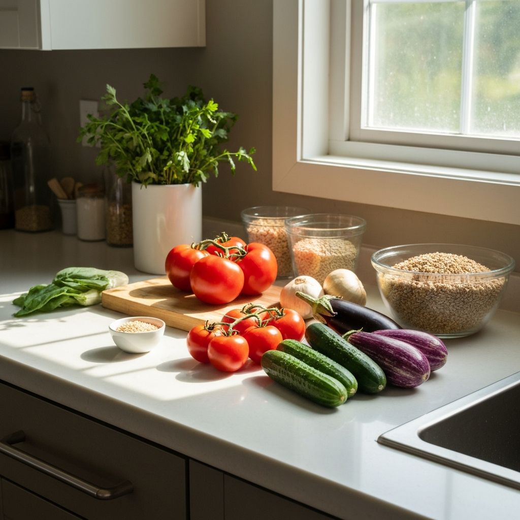 Healthy meal preparation